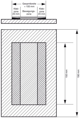 9 Prüfungen der Fugenbandsysteme in IVD-Merkblatt 4 - Abdichten von Fugen im Hochbau mit aufzuklebenden Elastomer-Fugenbändern auf www.abdichten.de